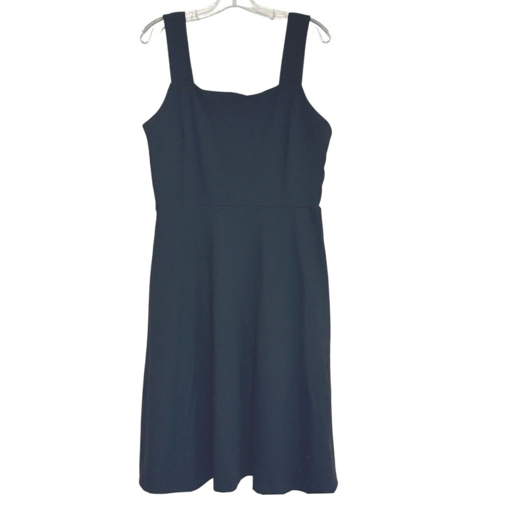 Tahari Fit & Flare Dress Women Black LBD Cocktail Party Evening‎ Chic Classic 14